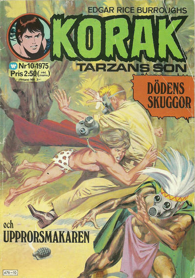 Cover for Korak (Williams Förlags AB, 1966 series) #10/1975