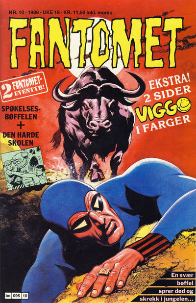 Cover for Fantomet (Semic, 1976 series) #10/1989