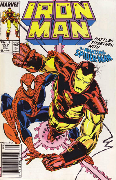 Cover for Iron Man (Marvel, 1968 series) #234 [Newsstand]