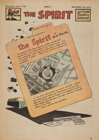 Cover for The Spirit (Register and Tribune Syndicate, 1940 series) #6/6/1948
