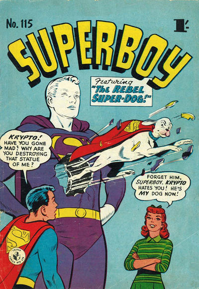 Cover for Superboy (K. G. Murray, 1949 series) #115