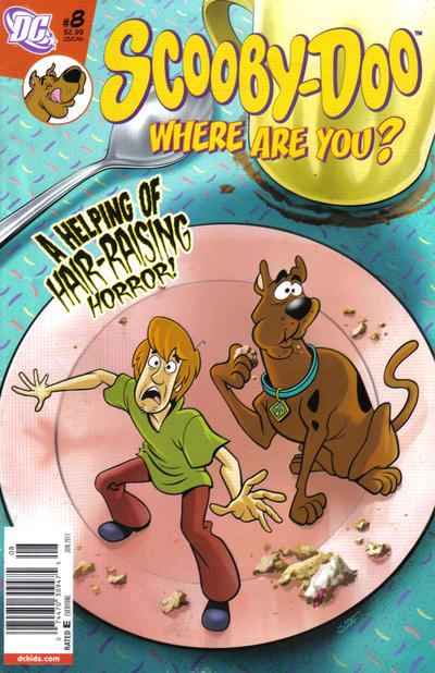 Cover for Scooby-Doo, Where Are You? (DC, 2010 series) #8 [Newsstand]
