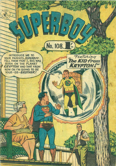 Cover for Superboy (K. G. Murray, 1949 series) #108