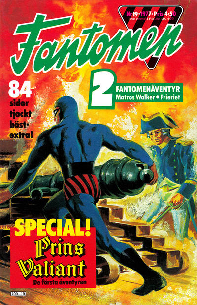 Cover for Fantomen (Semic, 1958 series) #19/1977