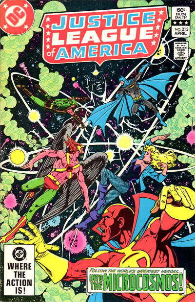 Cover for Justice League of America (DC, 1960 series) #213 [Direct]