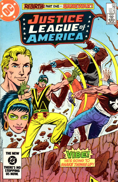 Cover for Justice League of America (DC, 1960 series) #233 [Direct]