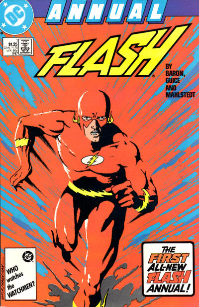 Cover for Flash Annual (DC, 1987 series) #1 [Direct]