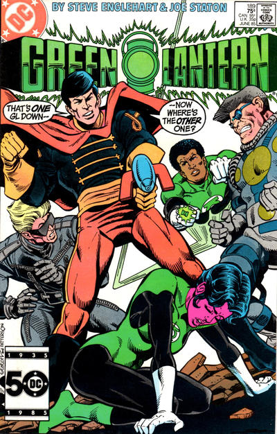 Cover for Green Lantern (DC, 1960 series) #189 [Direct]