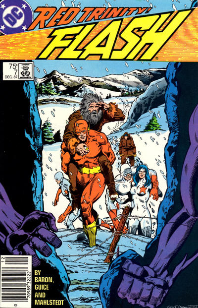 Cover for Flash (DC, 1987 series) #7 [Newsstand]