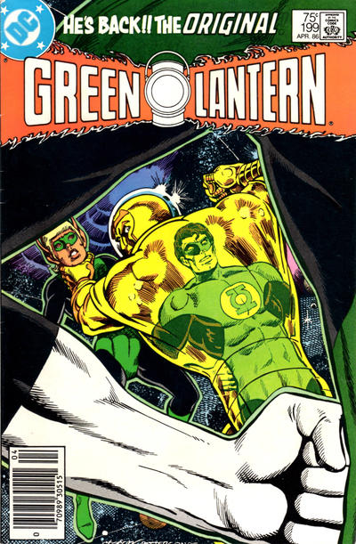 Cover for Green Lantern (DC, 1960 series) #199 [Newsstand]