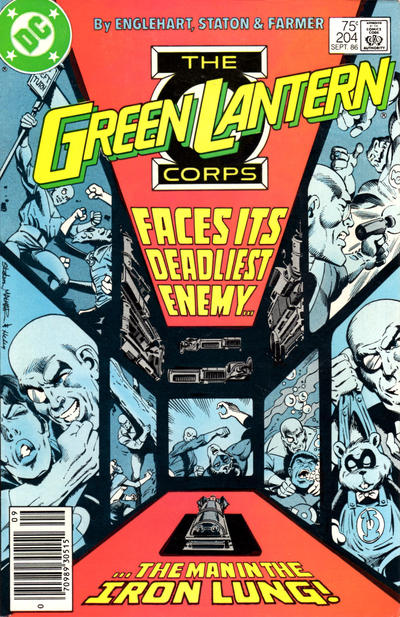 Cover for Green Lantern (DC, 1960 series) #204 [Newsstand]