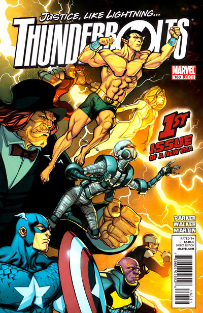 Cover for Thunderbolts (Marvel, 2006 series) #163