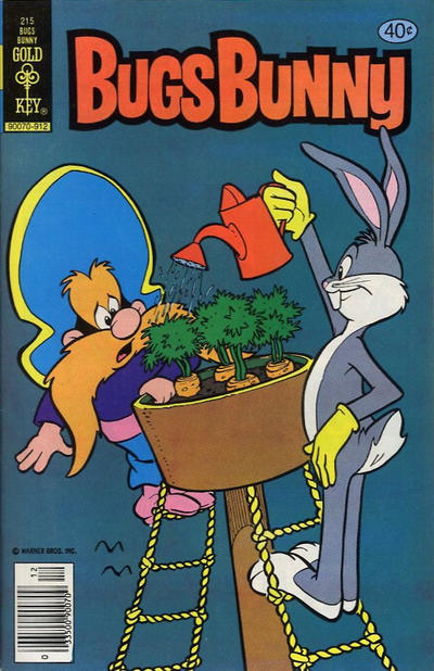 Cover for Bugs Bunny (Western, 1962 series) #215 [Gold Key]
