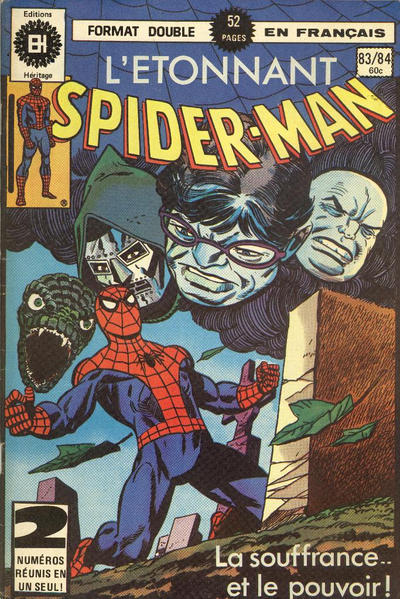 Cover for L'Étonnant Spider-Man (Editions Héritage, 1969 series) #83/84
