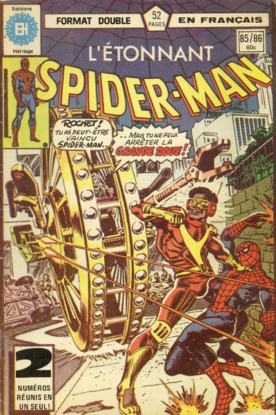 Cover for L'Étonnant Spider-Man (Editions Héritage, 1969 series) #85/86