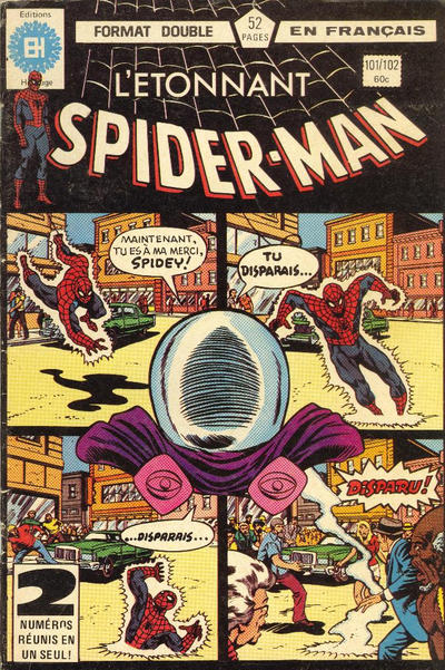 Cover for L'Étonnant Spider-Man (Editions Héritage, 1969 series) #101/102