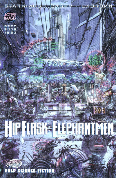 Cover for Hip Flask Elephantmen (Active Images, 2003 series) [City Cover]