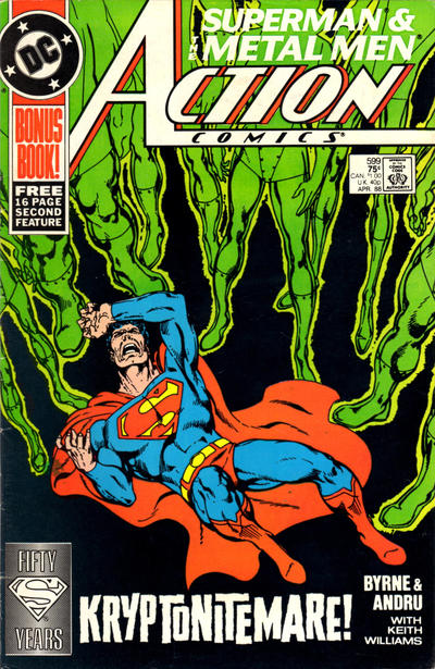 Cover for Action Comics (DC, 1938 series) #599 [Direct]