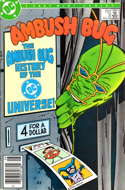 Cover for Ambush Bug (DC, 1985 series) #3 [Newsstand]