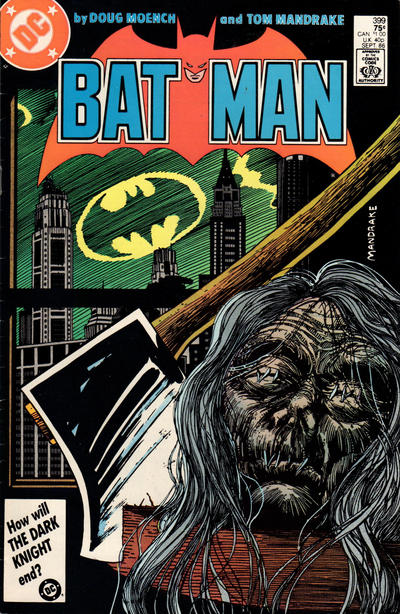 Cover for Batman (DC, 1940 series) #399 [Direct]