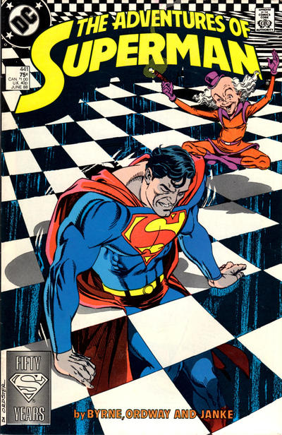 Cover for Adventures of Superman (DC, 1987 series) #441 [Direct]