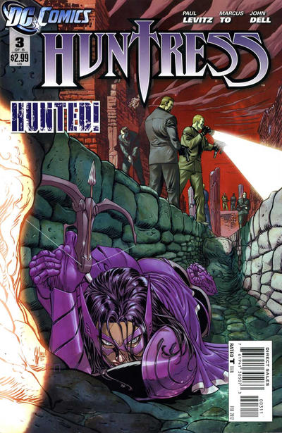 Cover for Huntress (DC, 2011 series) #3