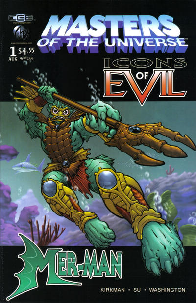 Cover for Masters of the Universe, Icons of Evil: Mer-Man (CrossGen, 2003 series) 