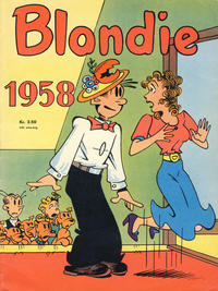 Cover Thumbnail for Blondie (Hjemmet / Egmont, 1941 series) #1958
