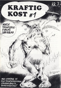 Cover Thumbnail for Kraftig kost (Norsk Tegneserieforum, 1985 series) #1