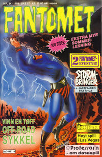 Cover for Fantomet (Semic, 1976 series) #14/1989