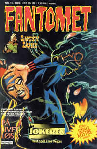 Cover for Fantomet (Semic, 1976 series) #15/1989