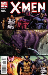 Cover Thumbnail for X-Men (Marvel, 2010 series) #16 [2nd Printing Variant by Jorge Molina]