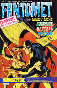 Cover for Fantomet (Semic, 1976 series) #23/1989