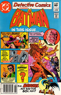 Cover Thumbnail for Detective Comics (DC, 1937 series) #515 [Newsstand]