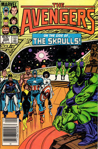 Cover for The Avengers (Marvel, 1963 series) #259 [Newsstand]