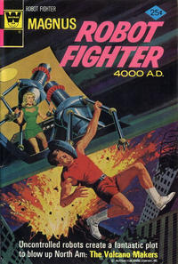 Cover Thumbnail for Magnus, Robot Fighter (Western, 1963 series) #38 [Whitman]