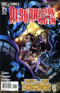 Cover Thumbnail for Resurrection Man (DC, 2011 series) #4
