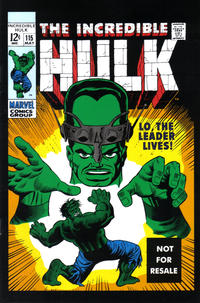 Cover Thumbnail for Incredible Hulk No. 115 [Marvel Legends Reprint] (Marvel, 2005 series) 