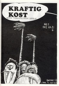 Cover Thumbnail for Kraftig kost (Norsk Tegneserieforum, 1985 series) #4