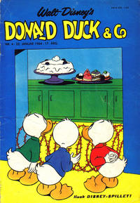 Cover for Donald Duck & Co (Hjemmet / Egmont, 1948 series) #4/1964