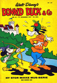 Cover for Donald Duck & Co (Hjemmet / Egmont, 1948 series) #52/1967