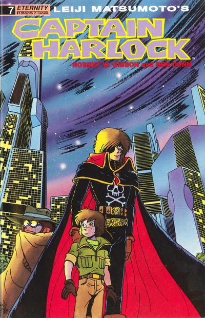 Cover for Captain Harlock (Malibu, 1989 series) #7