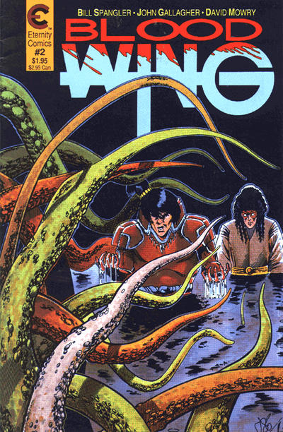 Cover for Blood Wing (Malibu, 1988 series) #2