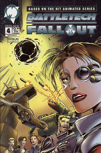 Cover for Battletech: Fallout (Malibu, 1994 series) #4