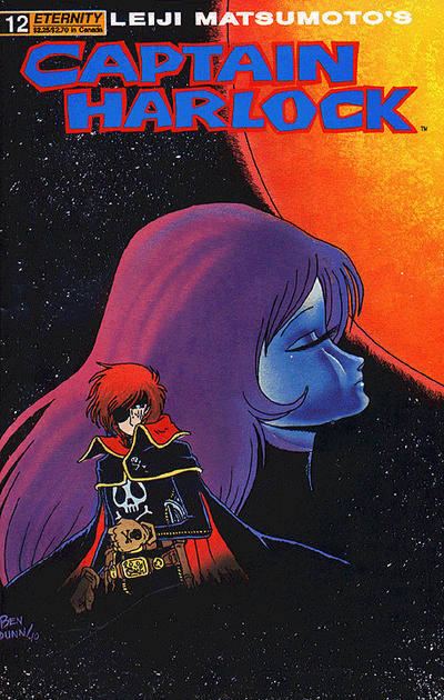 Cover for Captain Harlock (Malibu, 1989 series) #12
