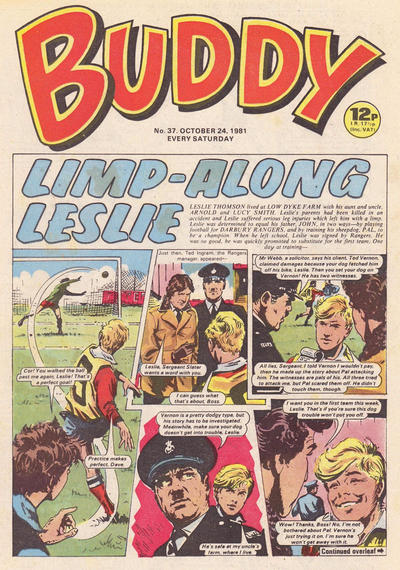 Cover for Buddy (D.C. Thomson, 1981 series) #37