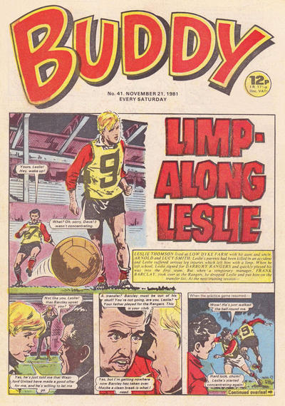 Cover for Buddy (D.C. Thomson, 1981 series) #41