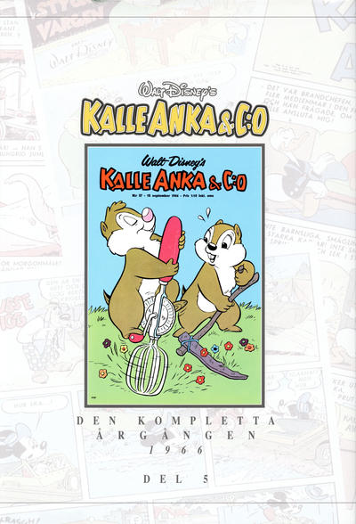 Cover for Kalle Anka & C:o – den kompletta årgången (Egmont, 1998 series) #5/1966
