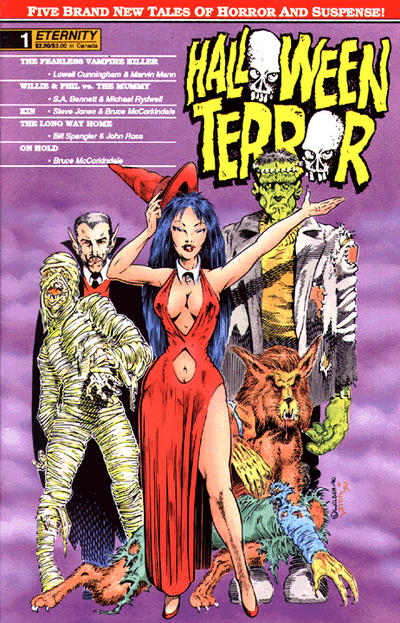 Cover for Halloween Terror (Malibu, 1990 series) #1