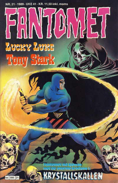 Cover for Fantomet (Semic, 1976 series) #21/1989
